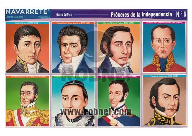 Proceres De La Independencia Del Peru 2